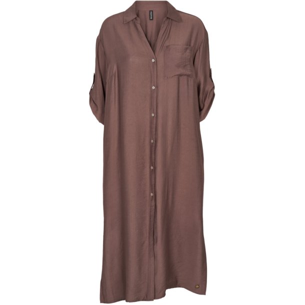 Prepair - Thalia Skjortekjole - coffee/brun
