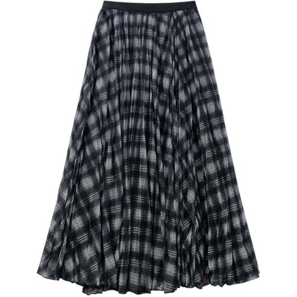 Tim&Simonsen - Ternet Nederdel -  sort/hvid - OneSize