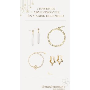 Tim&Simonsen - 4 Adventsgaver - 4 Smykker - n magisk December