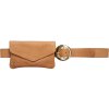 Tim&Simonsen - L�derb�lte med pung - Gemma - cognac med guldsp�nde 85 cm