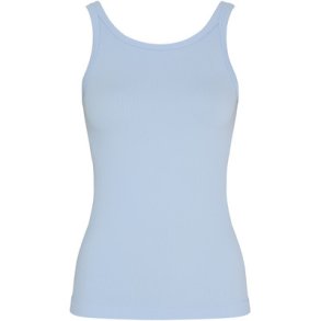 Tim&Simonsen - Lone Tank Top - azzurro/lysebl� - Microfibertop i rib