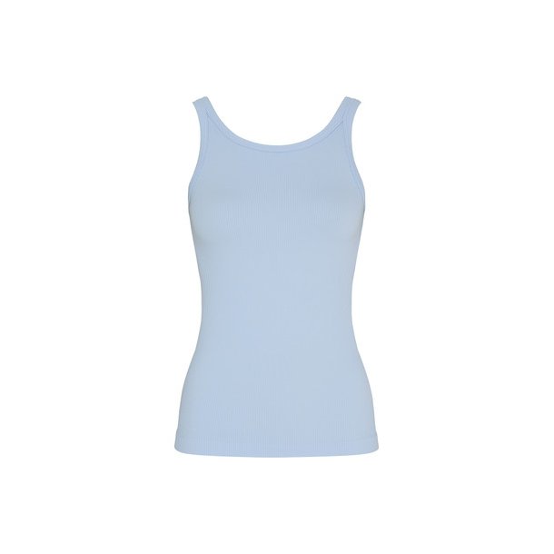 Tim&Simonsen - Lone Tank Top - azzurro/lysebl� - Microfibertop i rib