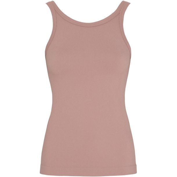 Tim&Simonsen - Lone Tank Top - rosa antico - Microfibertop i rib