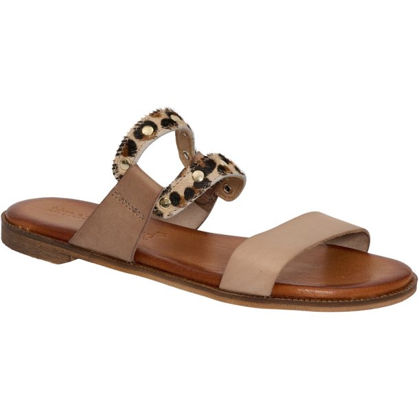 Tim&Simonsen - Pepa Sandal - flad med memory skum - til damer