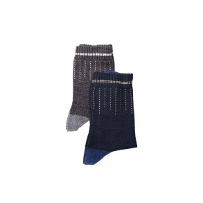 Black Colour - BCGLAZE Uldstrmpe i gaveske med 2 stk. - OneSize