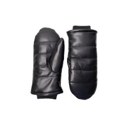 Black Colour - Quiltet Luffer - sort - One-Size