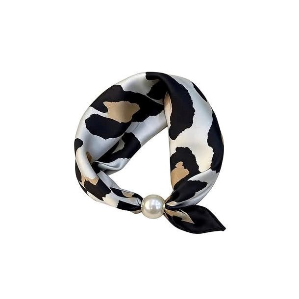 Lisbeth Merrild - T�rkl�de m. magnet lukning - stor leo print