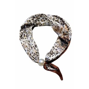 Lisbeth Merrild - T�rkl�de m. magnet lukning - med tiger print