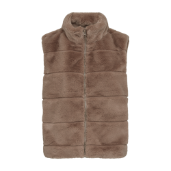 FREEQUENT - FQFOXY Vest - brun