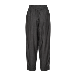 FREEQUENT - FQCAST Bukser - gr og hvid