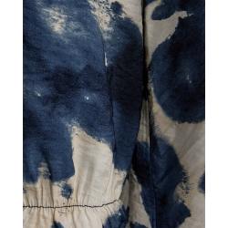 FREE/QUENT - FQJULIE Bluse - med 3/4 rmer - bl og offwhite