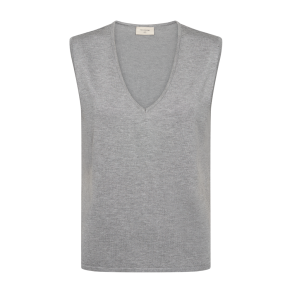 FREE/QUENT - FQJOEL - Strik Top - gr melange