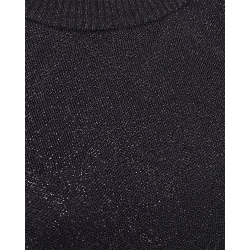 FREE/QUENT FQANILUX - Pullover med korte rmer - mrkegr