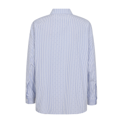 FREE/QUENT FQFELINA Skjorte - bl og hvid stribet med similisten