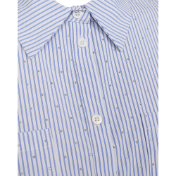 FREE/QUENT FQFELINA Skjorte - bl og hvid stribet med similisten