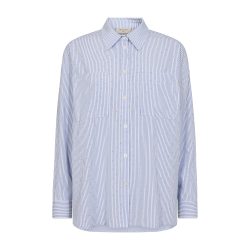 FREE/QUENT FQFELINA Skjorte - bl og hvid stribet med similisten