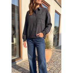 Prepair - Lizette Skjortebluse - st�vet bl�
