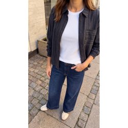 Prepair - Lizette Skjortebluse - st�vet bl�