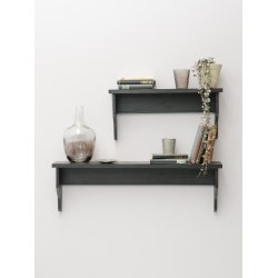 Vase m/tern glas transparent