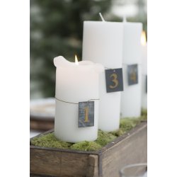 Ib Laursen - Vedhng 1-4 til Advent - med gyldne tal