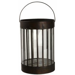 Ib Laursen - Vega Lygte rund small - metal