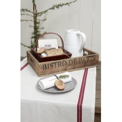 Ib Laursen Tr&aelig;skive til oph&aelig;ng eller bordkort