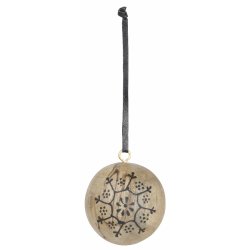 Ib Laursen Trkugle m/tryk til ophng stor