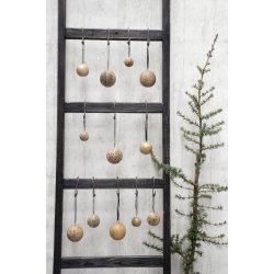 Ib Laursen Trkugle m/tryk til ophng stor