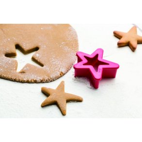 STERNE Kageudstikker 2 stk. rd