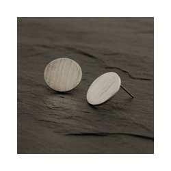 PURE restik m/rund PLADE (Slvbelagt)