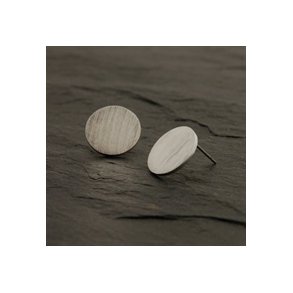 PURE restik m/rund PLADE (Slvbelagt)