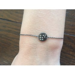 PURE by Nat - Armbnd med stjernetegn LVE - oxideret