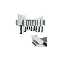 Giesser - Magnetskinne til vgophng - 35 cm lang sort